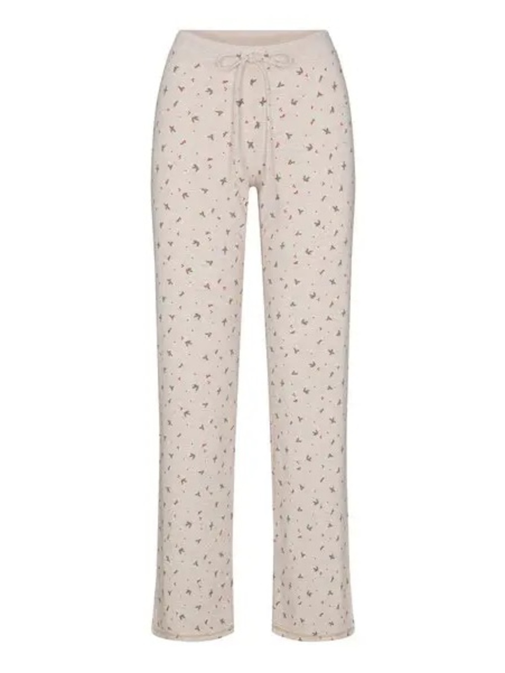 Skims cotton jersey straight leg pant